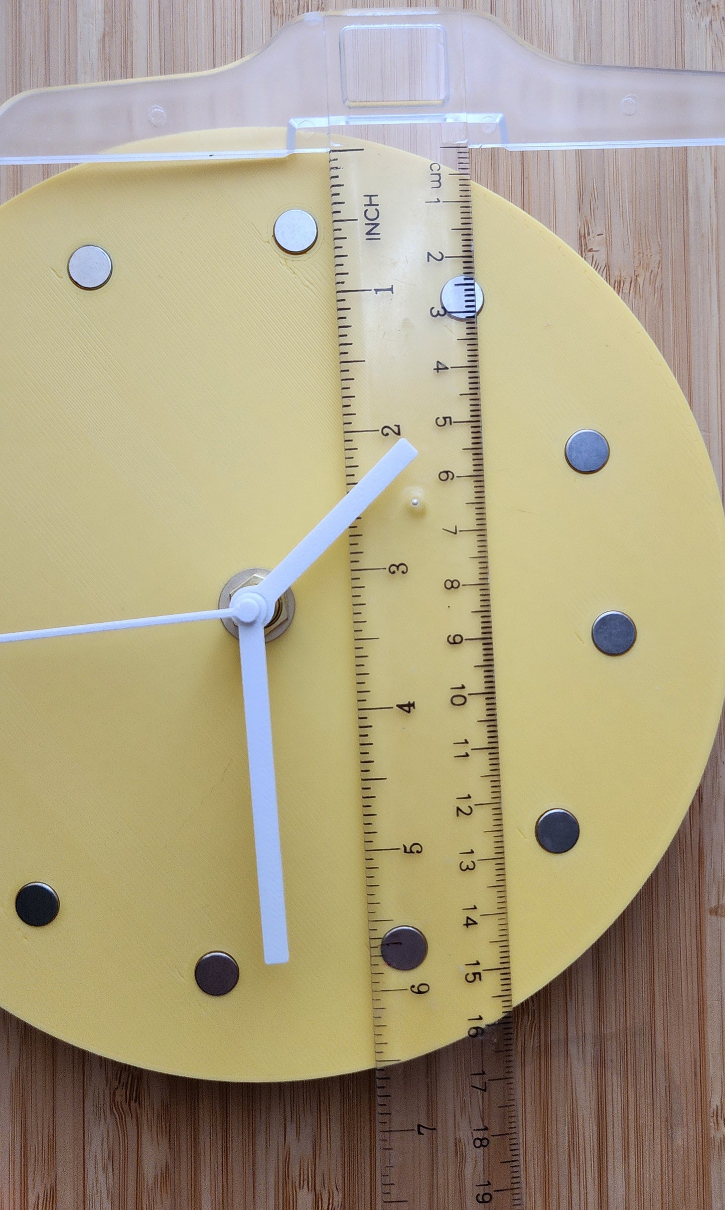6.5" 3D Printed Fruba Zodiac Analog Clock (Battery NOT INCLUDED)