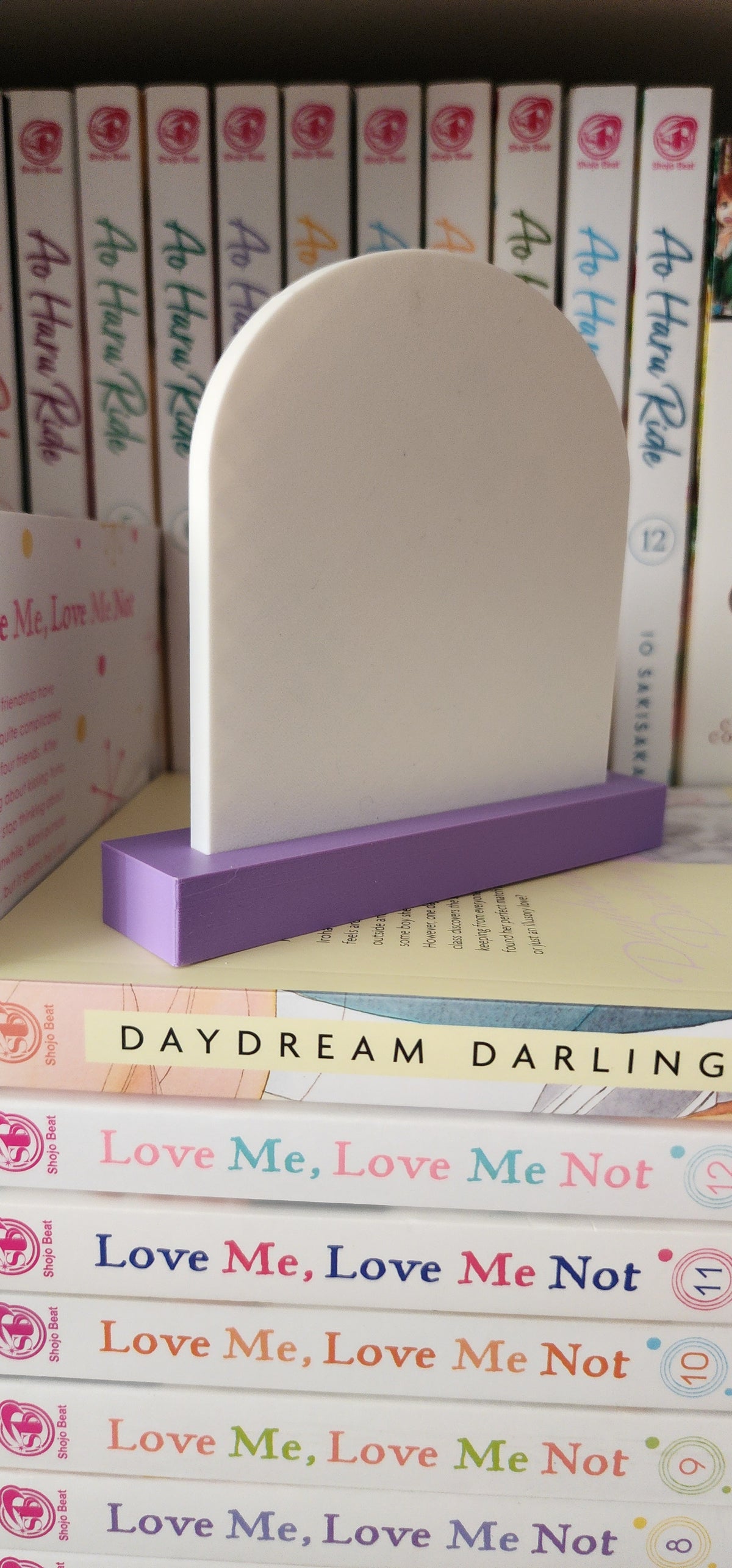 3" 3D Printed Purple Mini Shoujo Sign