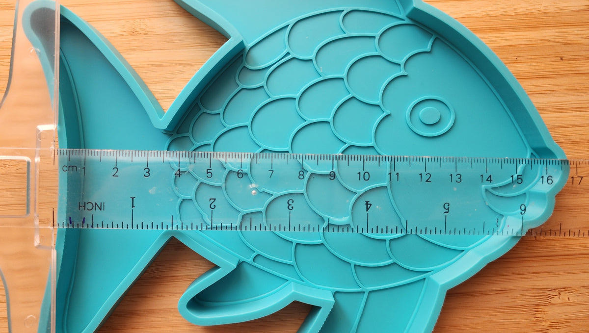 Blue Fish Sensory Tray | 3D Printed PLA | 3D Printed PLA | Educational Kinder Home Schooling Fine Motor Skill Montessori Toddler Counting
