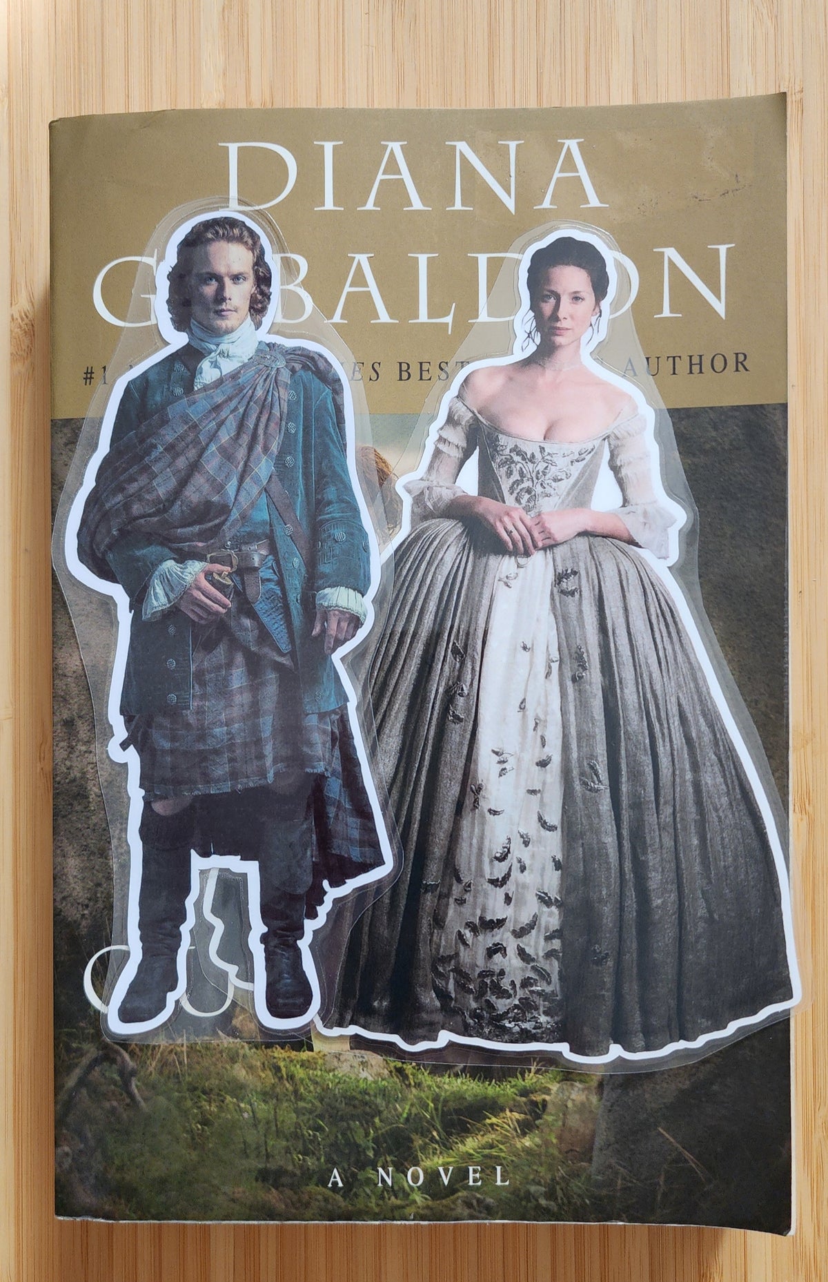 6.5" Inch Pocket Wedding Highlander or Lady Bookmark