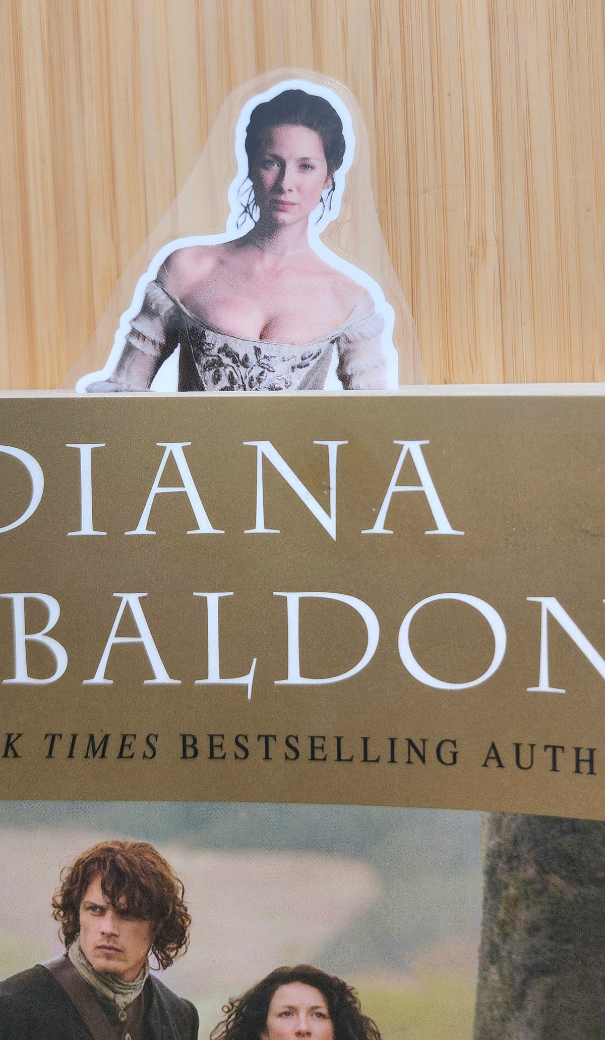 6.5" Inch Pocket Wedding Highlander or Lady Bookmark