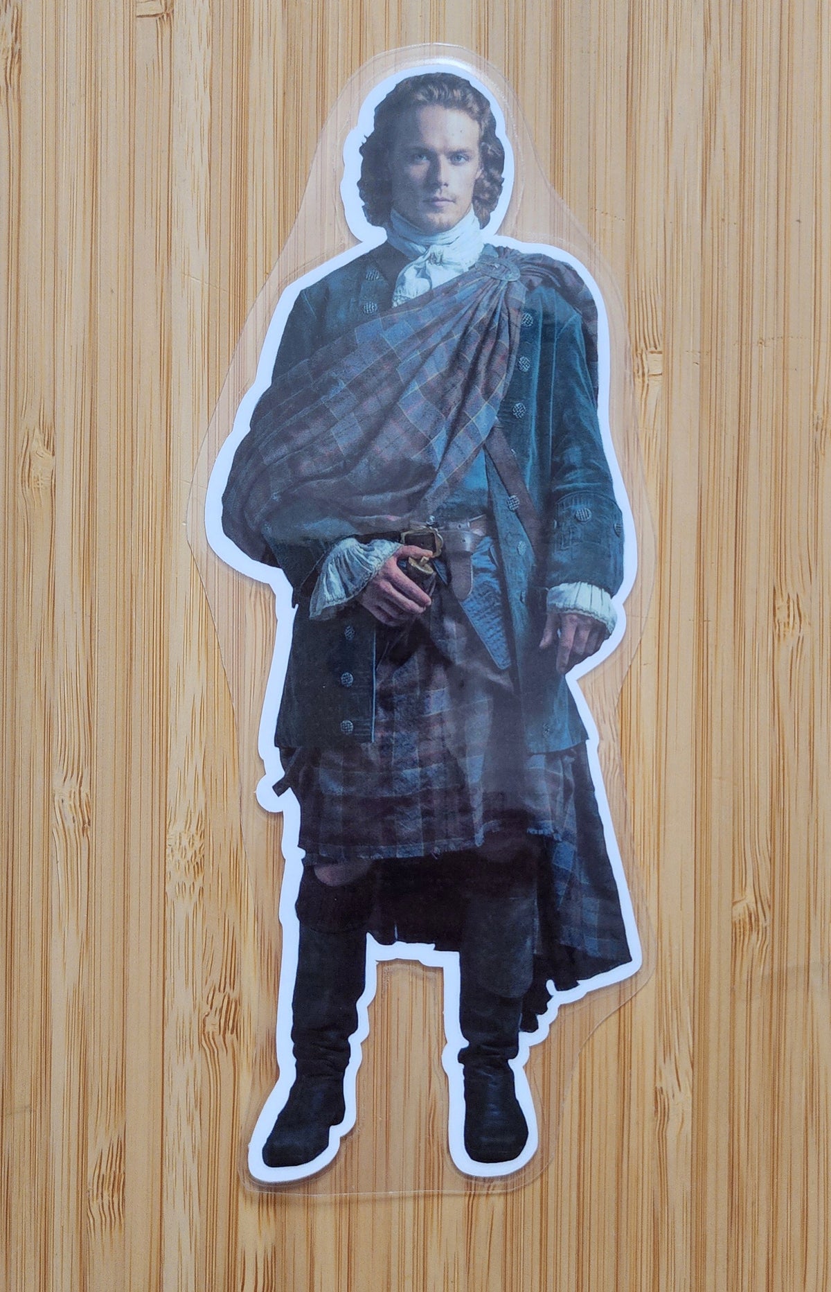 6.5" Inch Pocket Wedding Highlander or Lady Bookmark
