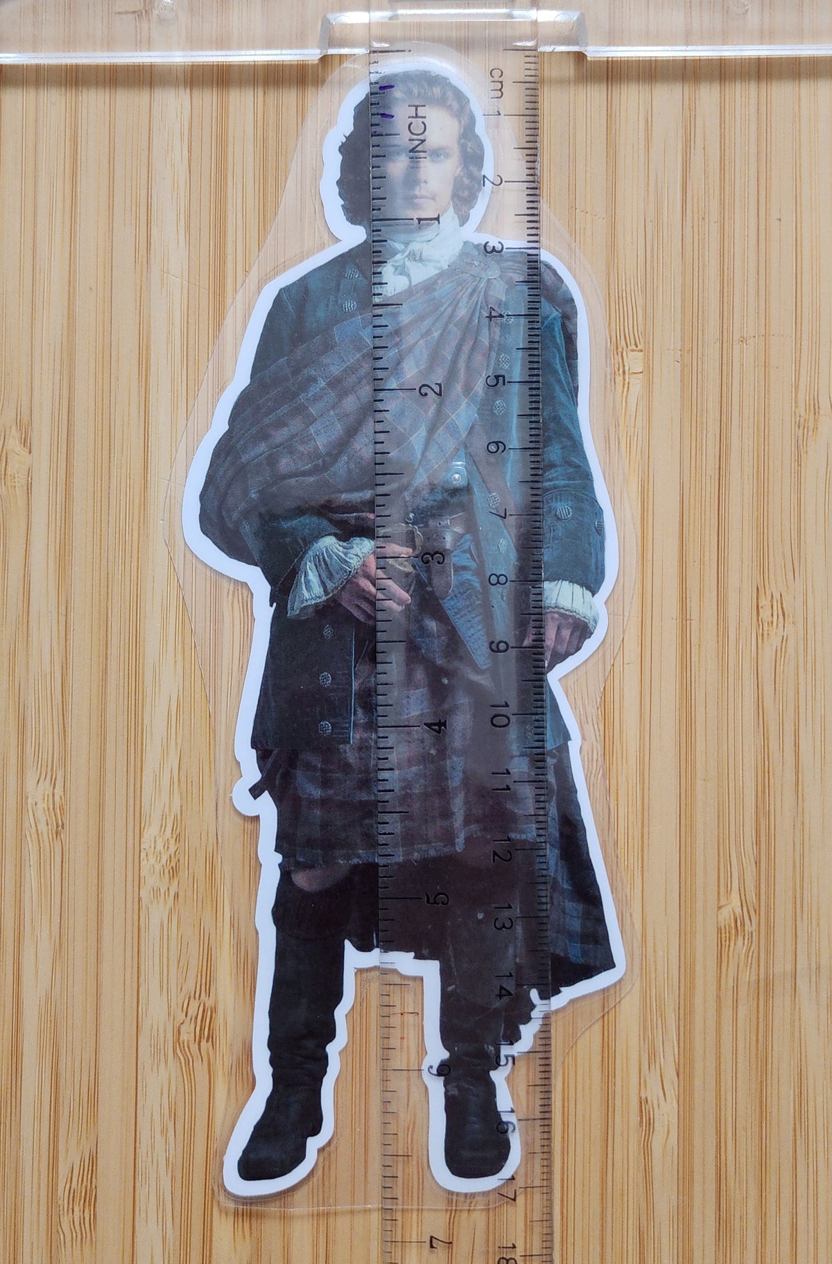 6.5" Inch Pocket Wedding Highlander or Lady Bookmark