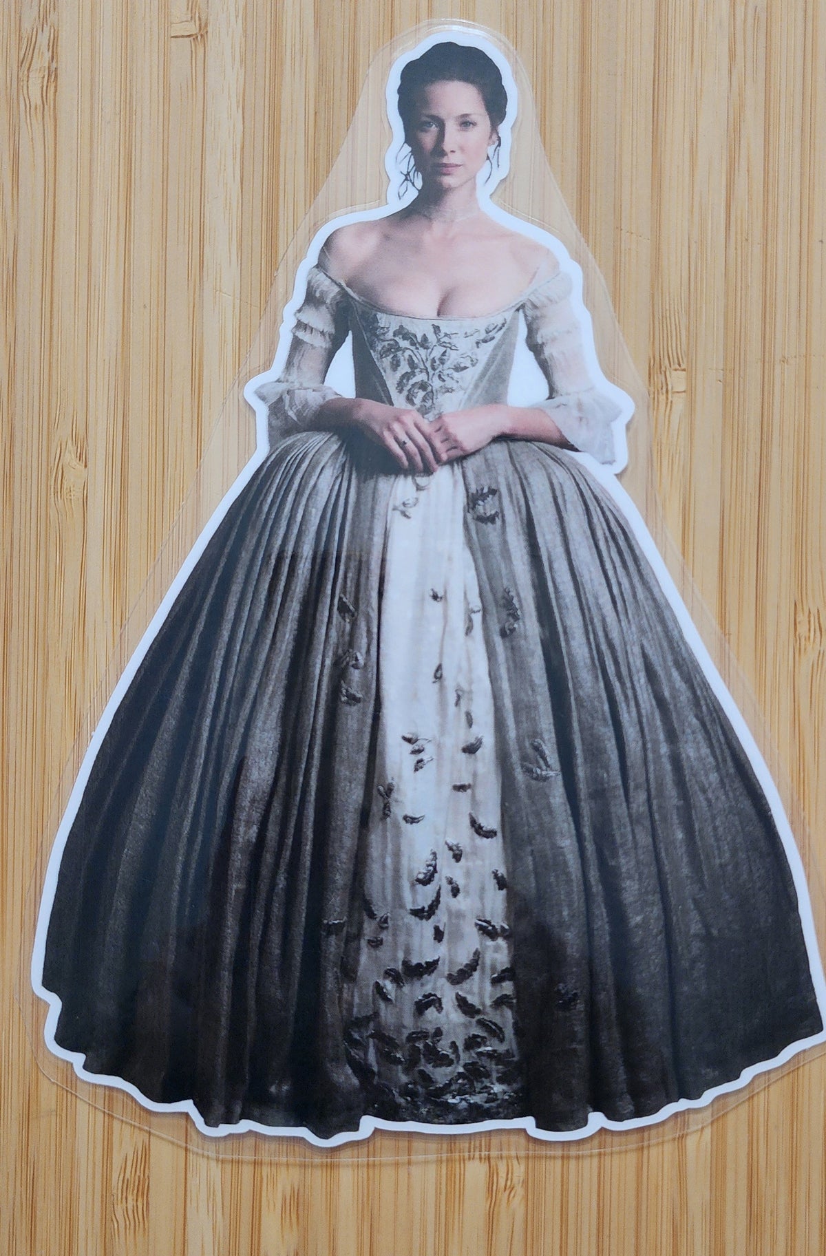6.5" Inch Pocket Wedding Highlander or Lady Bookmark