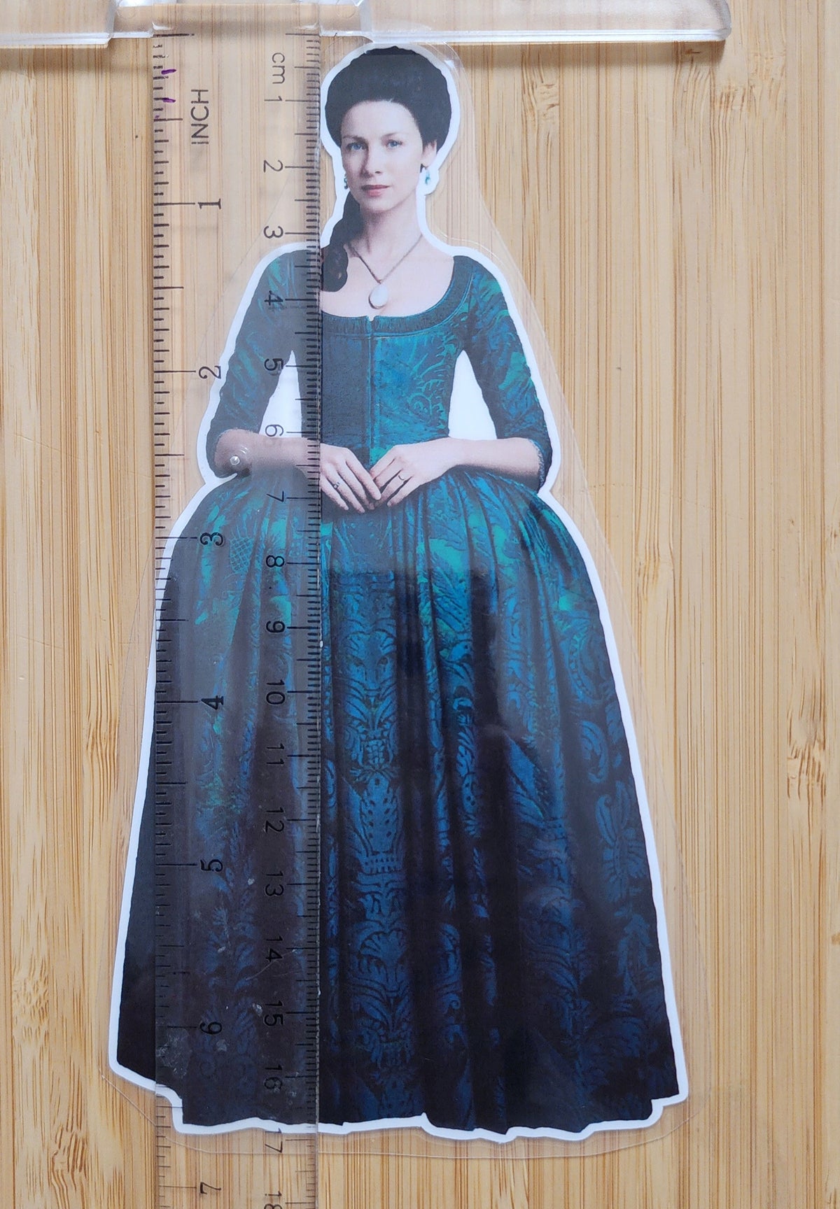 6.5" Inch Pocket Parisian Highlander or Lady Bookmark