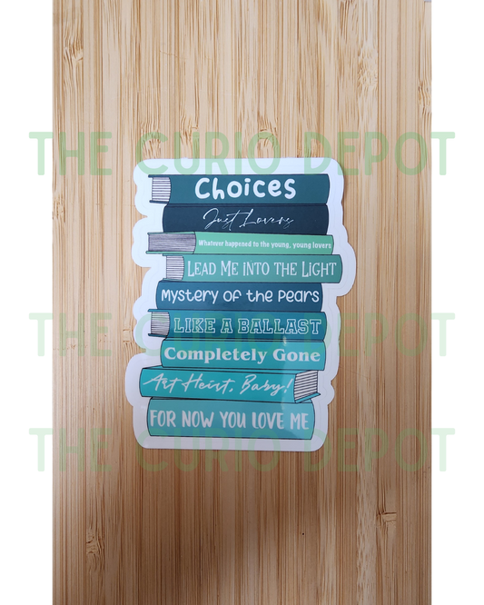 Jegulus Book Stack Sticker