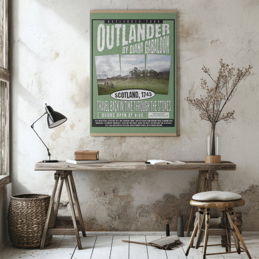 DIGITAL Download Outlander Tour Print