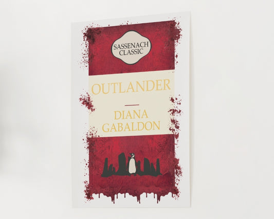 DIGITAL Download Outlander Sassenach Penguin Classic Print