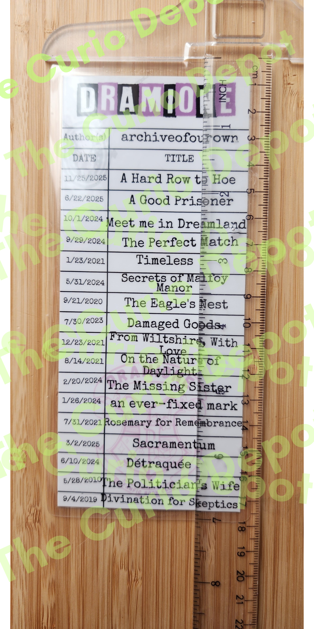 Dramione Library Card V2