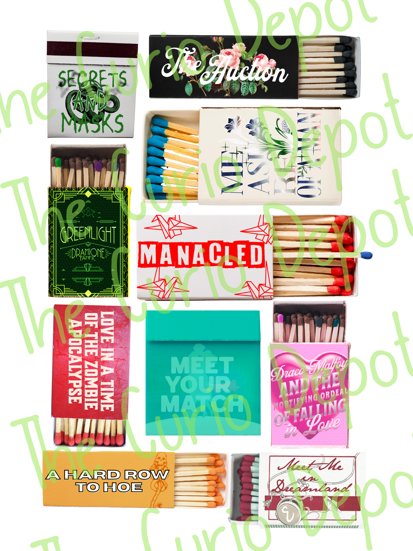 DIGITAL Dramione Matches Print