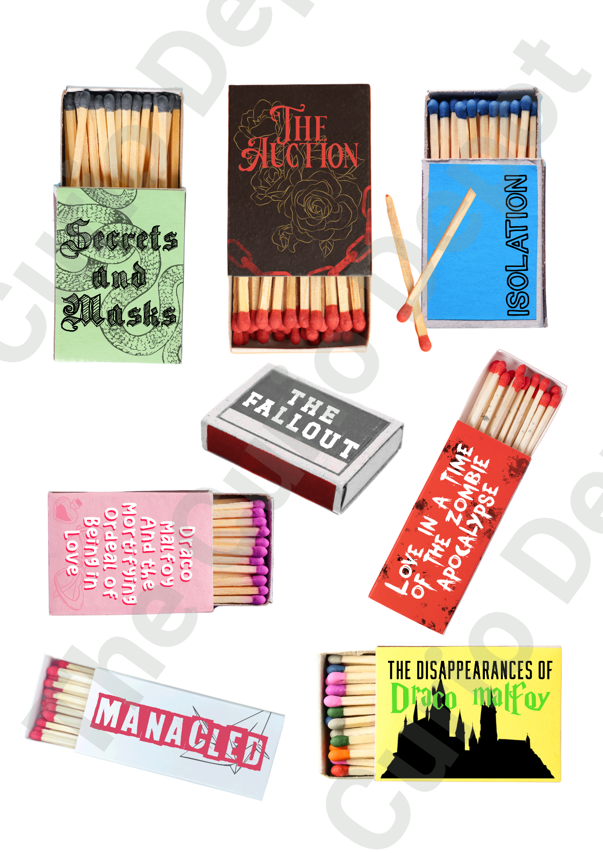 DIGITAL Dramione Matches Print
