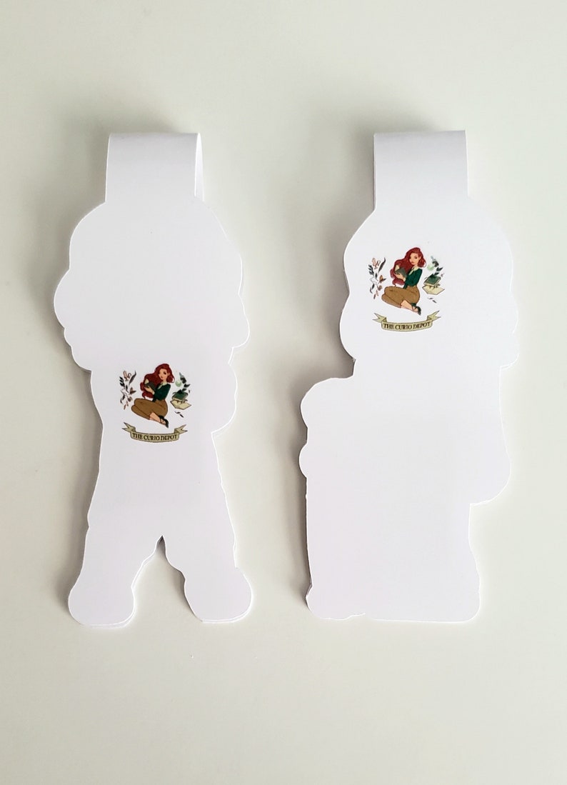 2 Pcs Chibi Consort and Lord Magnetic Bookmark