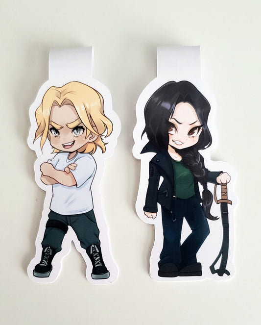 2 Pcs Chibi Consort and Lord Magnetic Bookmark