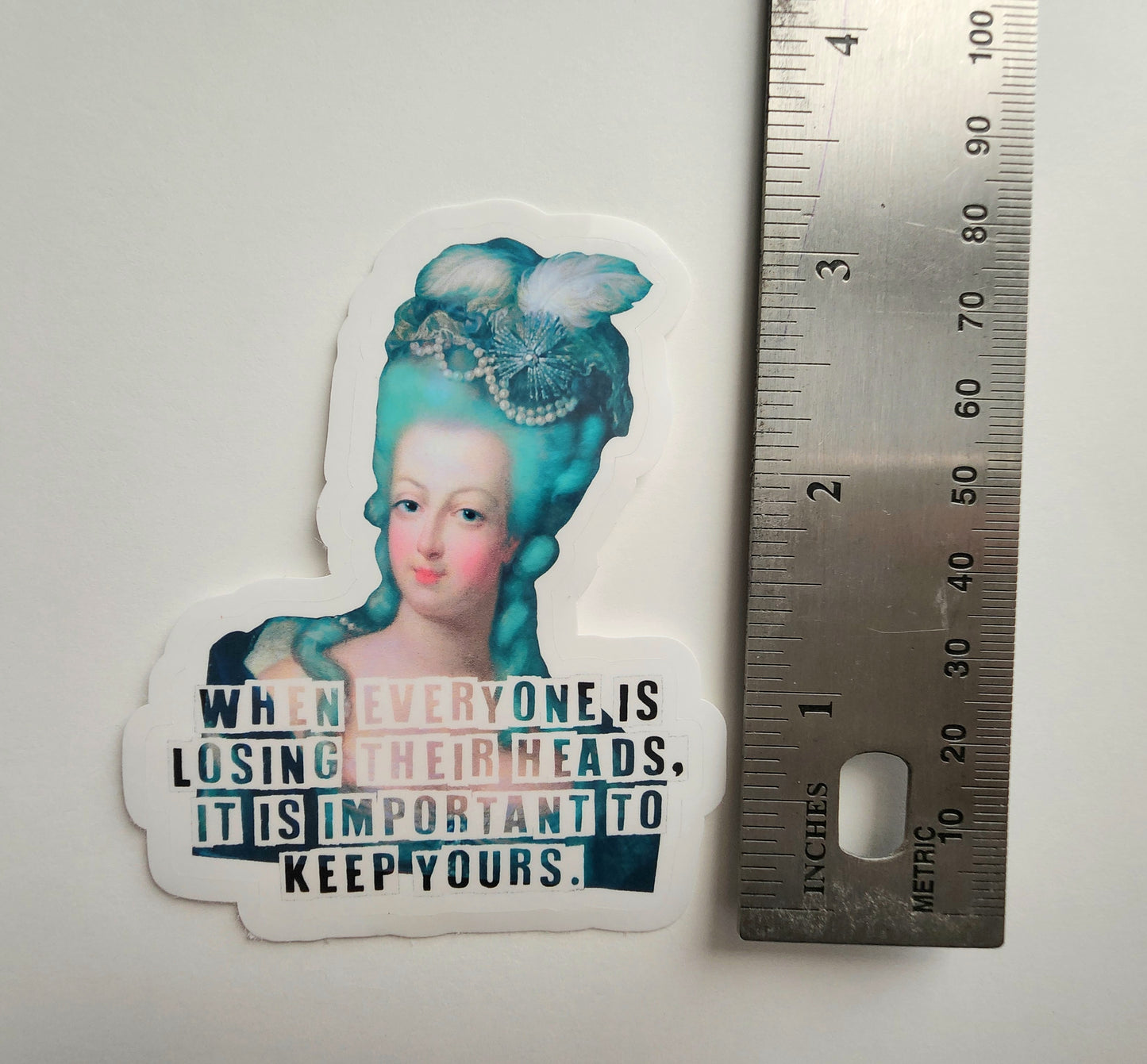 Blue Marie Sticker