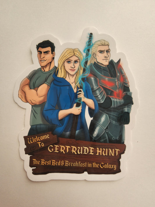 Gertrude Hunt Sticker
