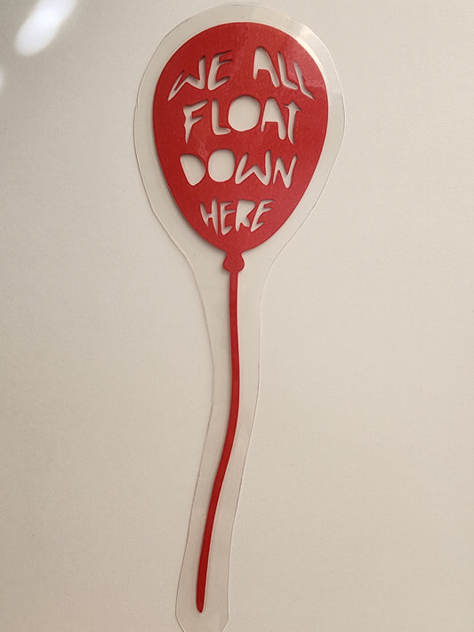King's Red Balloon Bookmark