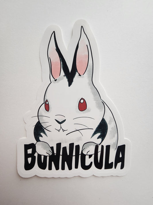 Vampire Bunny Sticker