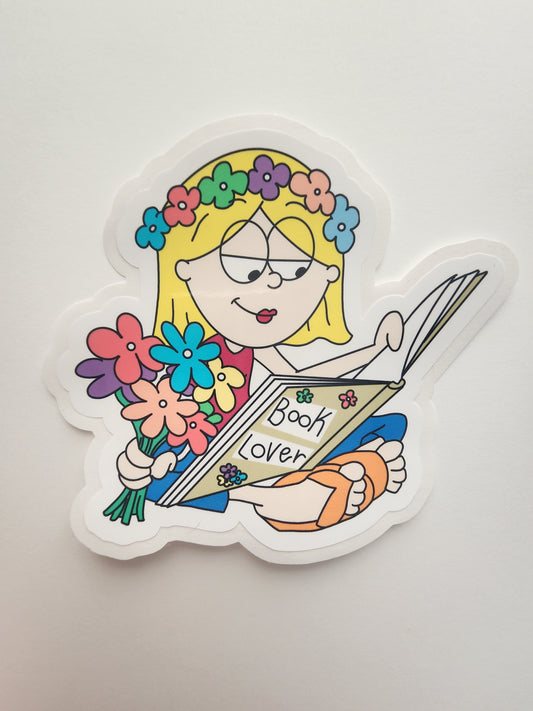 Bookish Lizzie Mcguire Sticker
