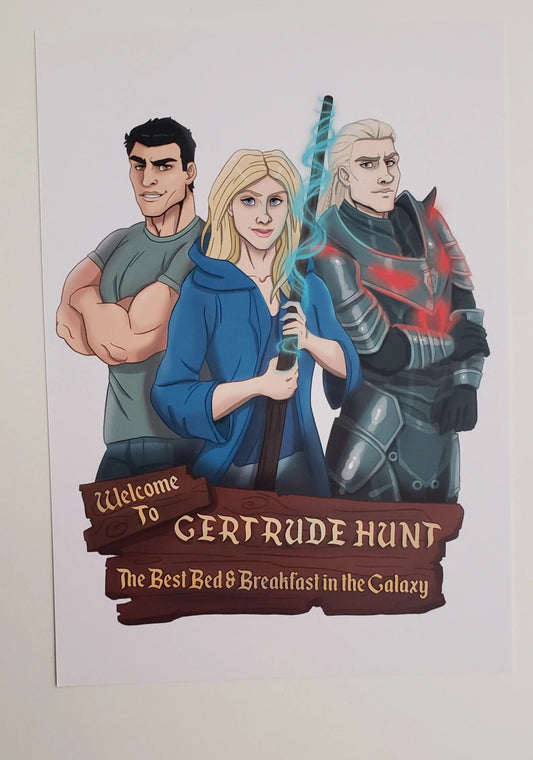 Gertrude Hunt Art Print